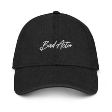 Load image into Gallery viewer, The Dad Actor Denim Hat