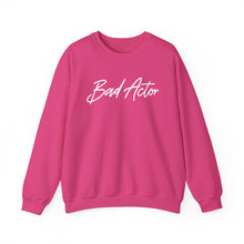 Load image into Gallery viewer, The Scripted Bad Actor Crewneck Sweatshirt
