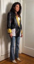 Load image into Gallery viewer, Hand Painted Vintage Leather Jacket
