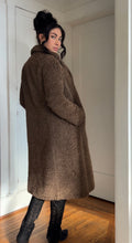 Load image into Gallery viewer, Long heavy chocolate teddy jacket
