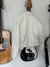 Load image into Gallery viewer, White Leather Ranch Jacket
