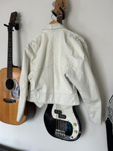 Load image into Gallery viewer, White Leather Ranch Jacket
