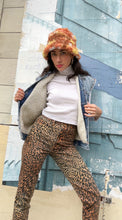 Load image into Gallery viewer, Vintage denim Sherpa vest
