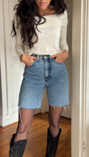 Load image into Gallery viewer, vintage denim cut offs
