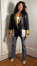 Load image into Gallery viewer, Hand Painted Vintage Leather Jacket
