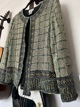 Load image into Gallery viewer, Silk &amp; Sequin jacket
