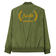 Load image into Gallery viewer, Premium Bad Actor recycled bomber jacket
