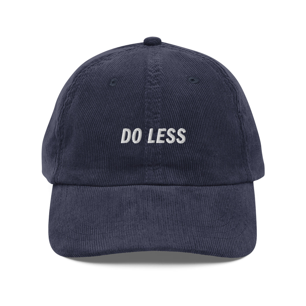 The Do Less Corduroy Cap