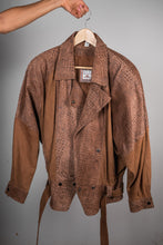 Load image into Gallery viewer, Vintage ADA Leather Bomber Jacket
