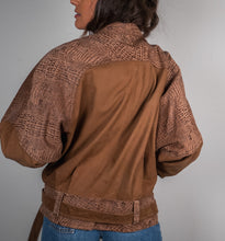 Load image into Gallery viewer, Vintage ADA Leather Bomber Jacket
