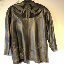 Load image into Gallery viewer, Vintage leather jacket with suede detailing
